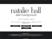 Tablet Screenshot of nataliehall.com